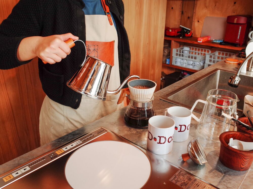 D・Dカフェのコーヒー