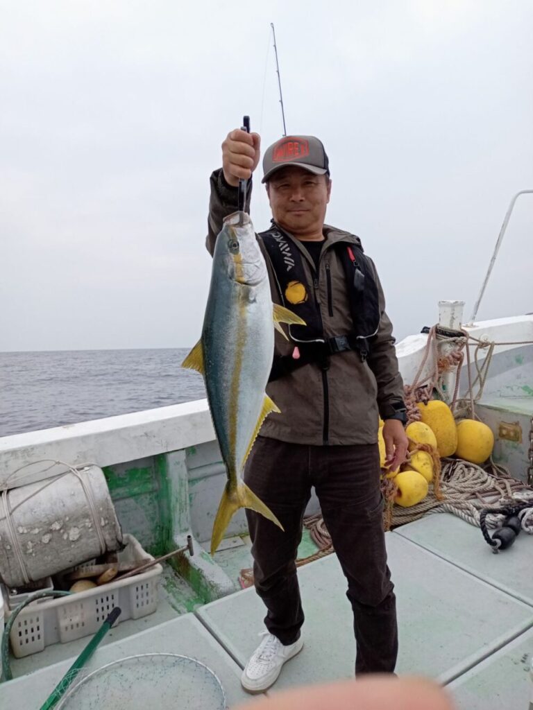 壱岐の遊漁船流星Ⅱで釣れたヒラマサ