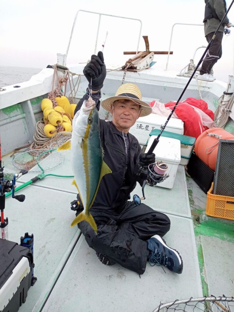 壱岐の遊漁船流星Ⅱで釣れたヒラマサ