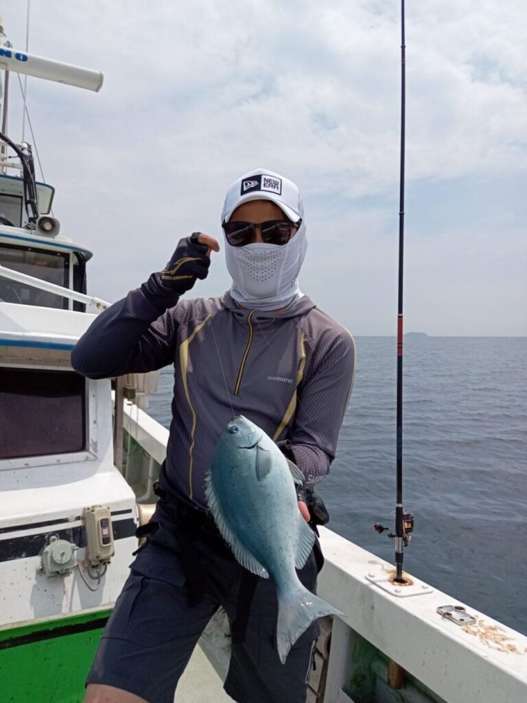 壱岐の遊漁船流星Ⅱで釣れたメジナ（グレ）