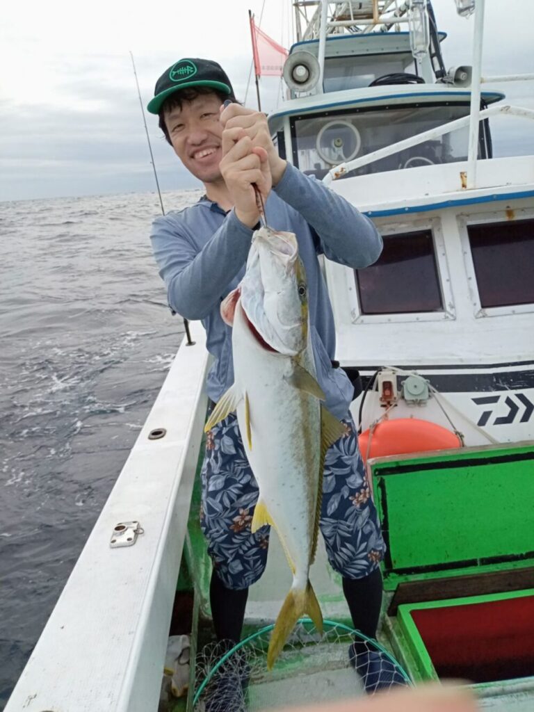 壱岐の遊漁船流星Ⅱで釣れたヒラマサ