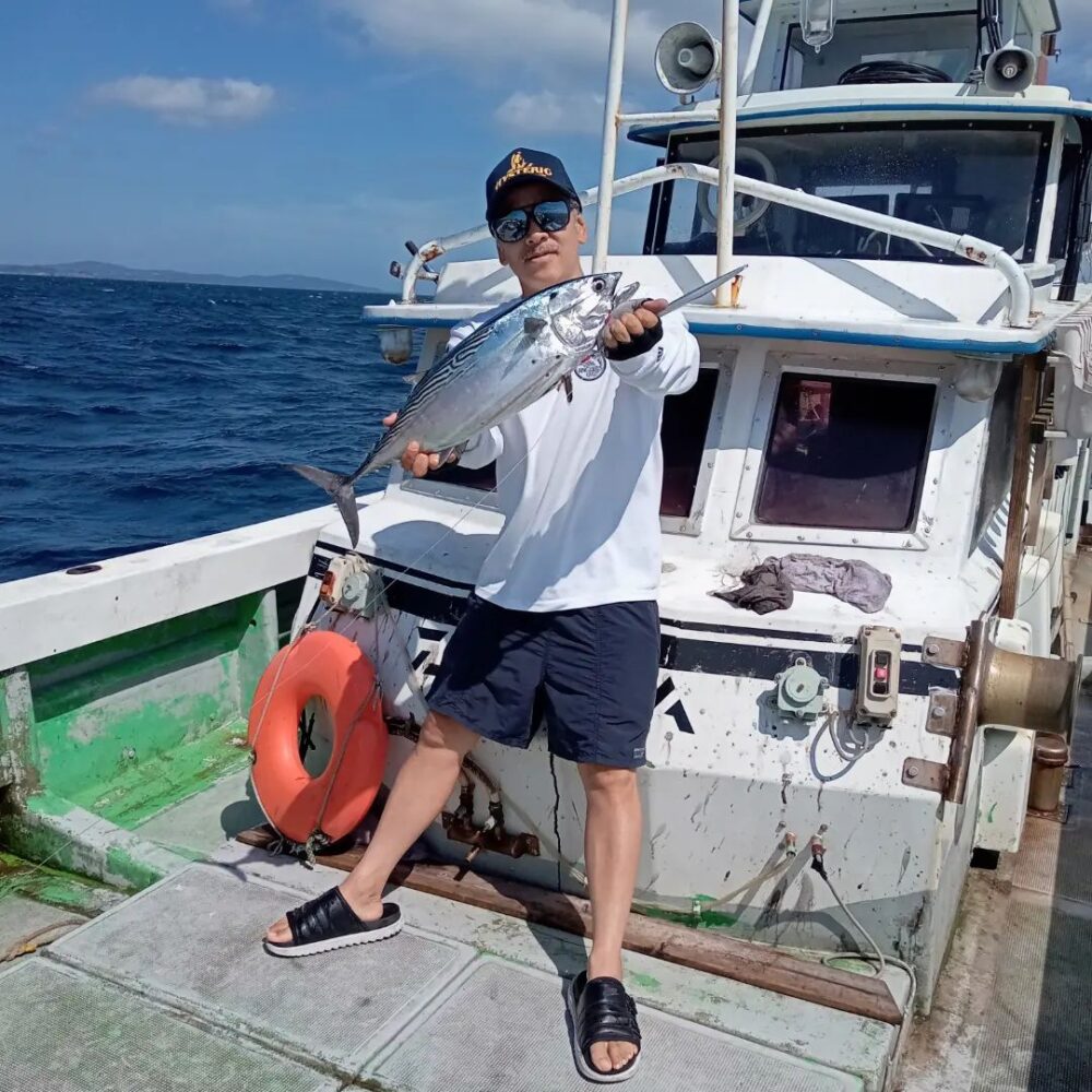 壱岐の遊漁船流星Ⅱで釣れたハガツオ