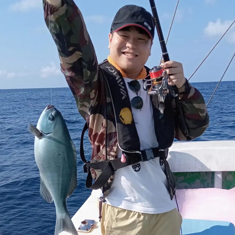 壱岐の遊漁船流星Ⅱで釣れたメジナ（グレ）