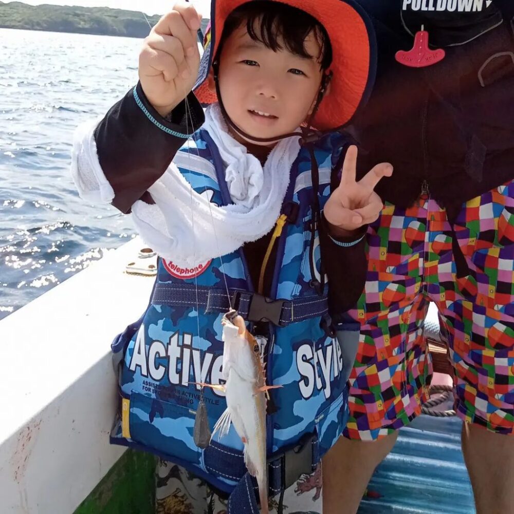 壱岐の遊漁船流星Ⅱで釣れたフエフキダイ