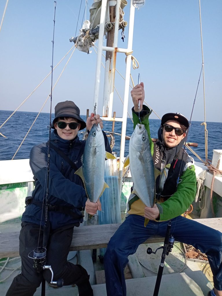 壱岐の遊漁船流星Ⅱで釣れたヒラマサ