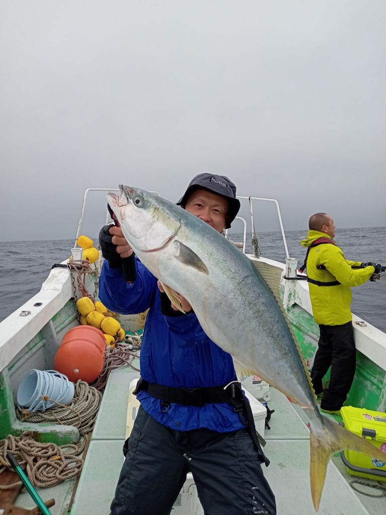 壱岐の遊漁船流星Ⅱで釣れたブリ