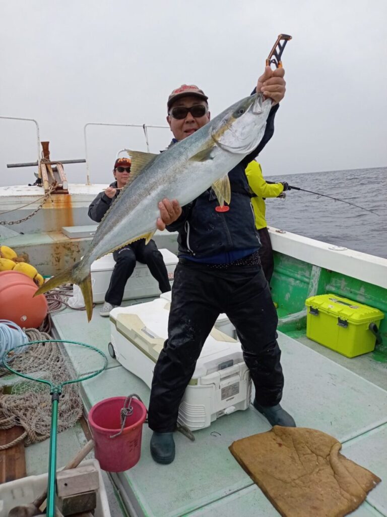 壱岐の遊漁船流星Ⅱで釣れたヒラマサ