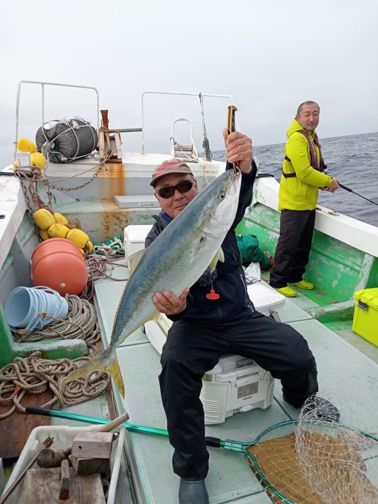 壱岐の遊漁船流星Ⅱで釣れたブリ