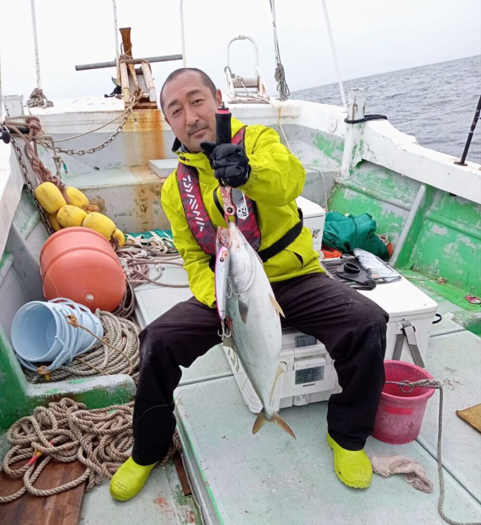 壱岐の遊漁船流星Ⅱで釣れたブリ
